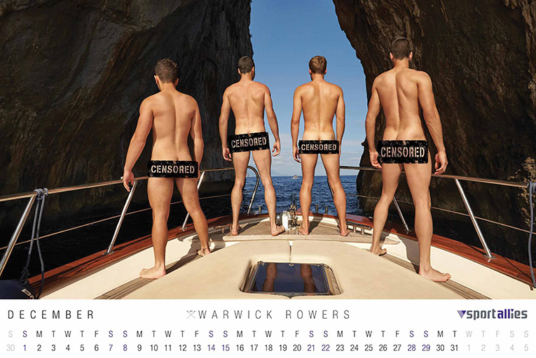 英国华威大学男生赛艇队Warwick Rowers – Calendar 2019拍摄花絮61分