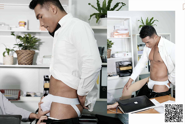 LABOUR BKK Issue 09 Special Films - Andy Hot Office Sex + 拍摄视频15分